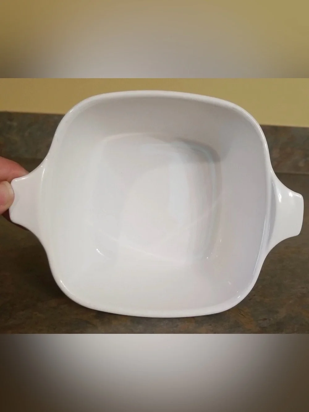 Corning Ware Vintage Square Petite Pastel Bouquet Pattern P-43-B